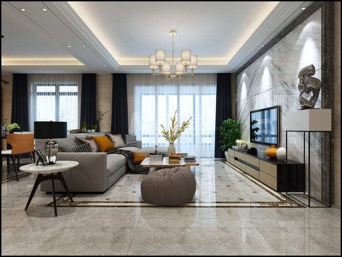 歐式風格室內(nèi)裝修設計效果圖 典雅住宅的藝術詮釋